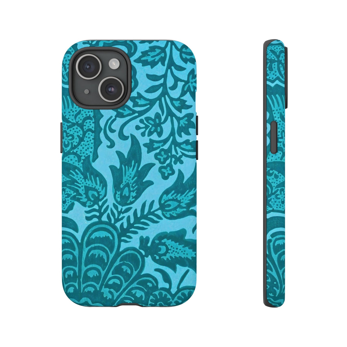 Bohemian Phone Case, Tough Floral Phone Cover, Artistic Phone Protector, Gift for Her, Unique Tech Accessories