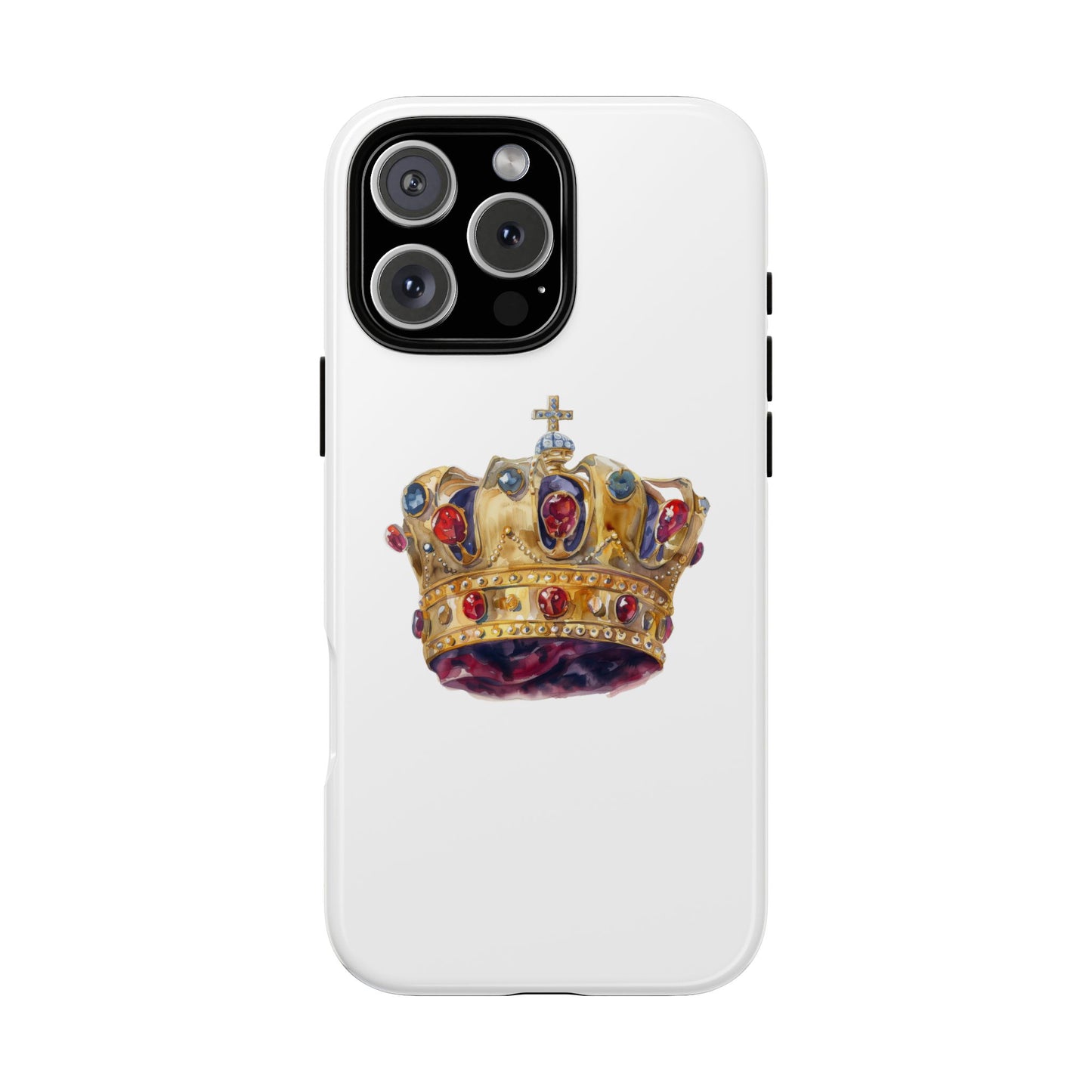 Royal Crown Phone Case | Tough Phone Cases, Stylish Accessories, Gift for Her, Birthday Present, Royalty Vibe