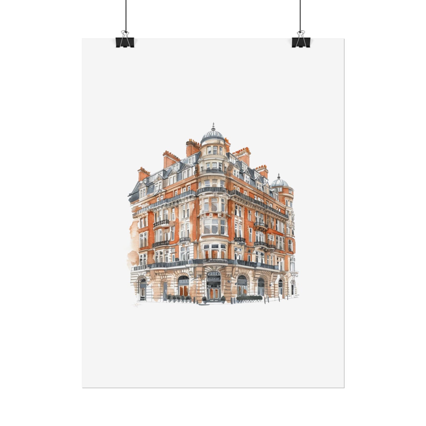 Elegant Architectural Rolled Posters, Art Prints for Home Decor, Gift for Housewarming, Wall Art for Living Room, Unique Art Decor
