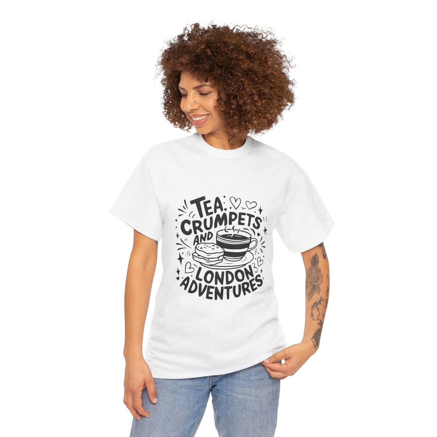 Unisex Heavy Cotton Tee - London Advenures