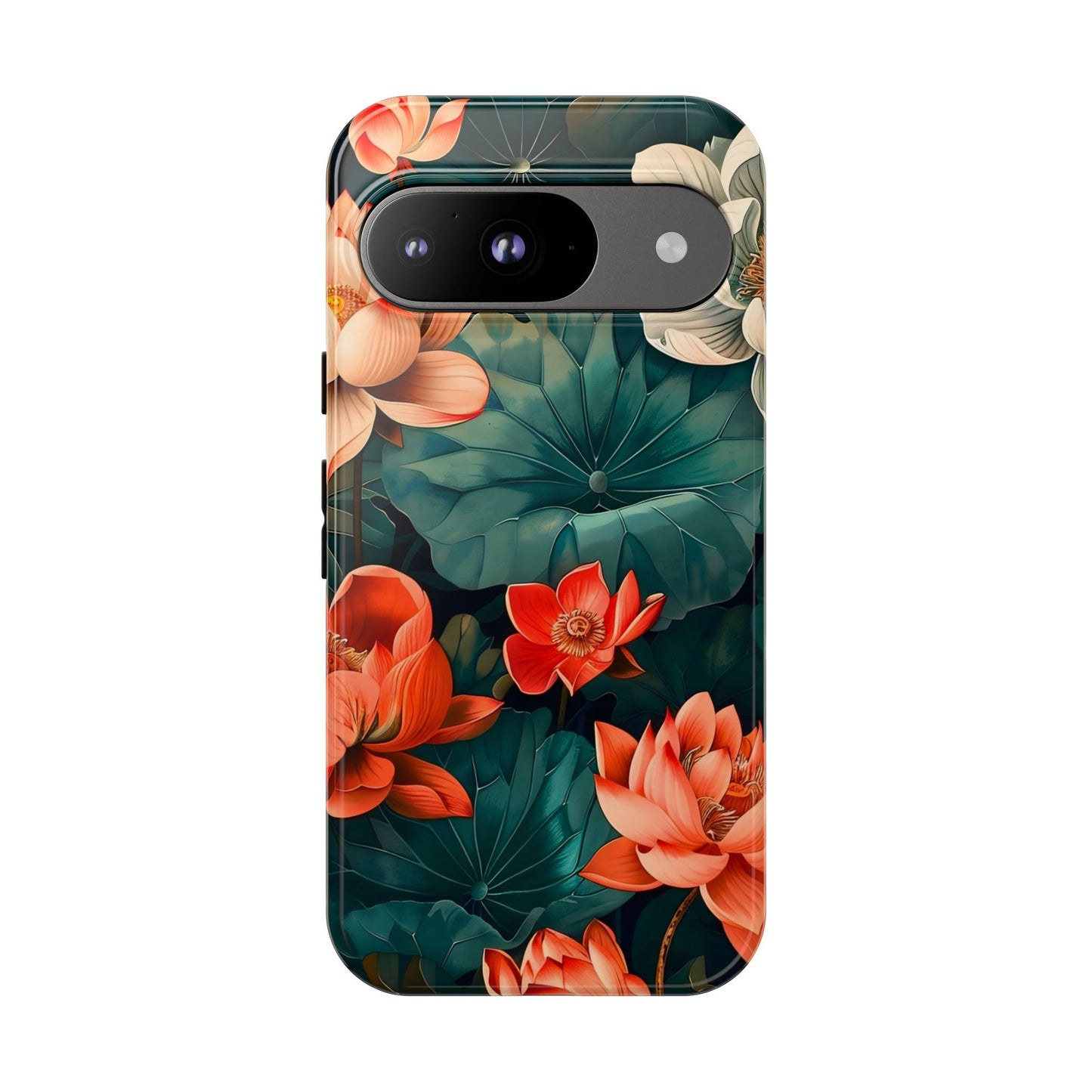 Flower Phone Case, Floral Phone Cover, Tough Case for Floral Lovers, Gift for Her, Stylish Tech Accessories