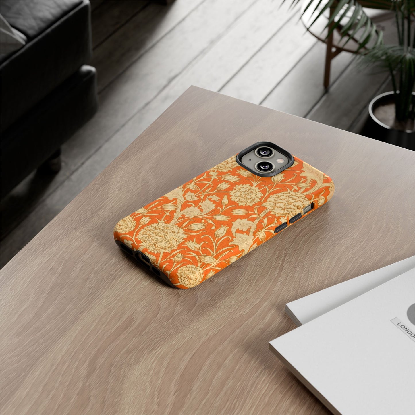 Floral Phone Case, Vibrant Tough Cases for Garden Lovers, Stylish Protection, Gift for Birthdays, Spring Decor, Unique Design