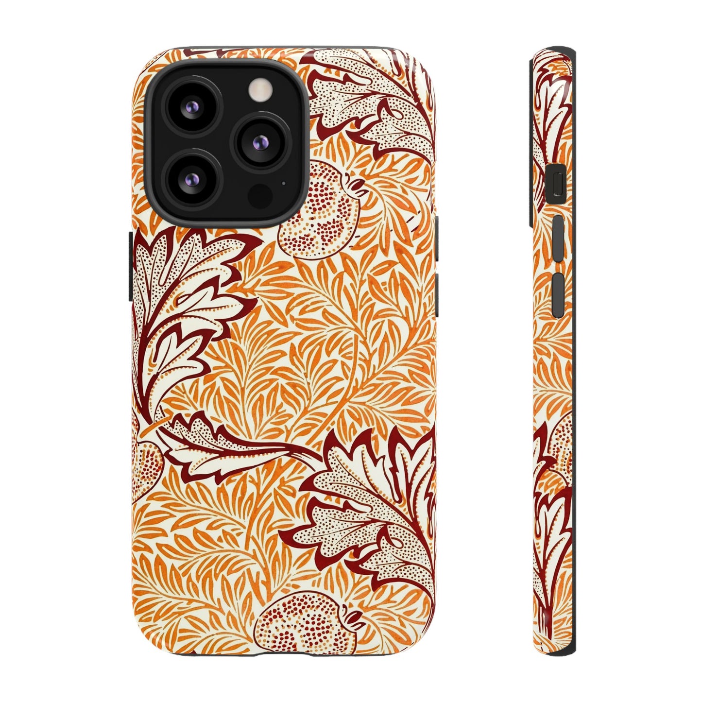 Stylish Phone Case, Tough Cases with Floral Design, Protective Cover, Gift for Her, Cute Phone Accessory