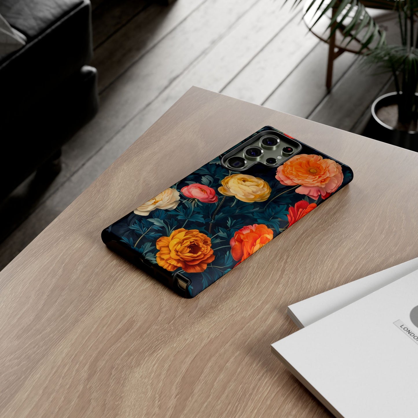 Floral Phone Case, Tough Cases for Phone Protection, Gift for Flower Lovers, Floral Designs, Spring Decor