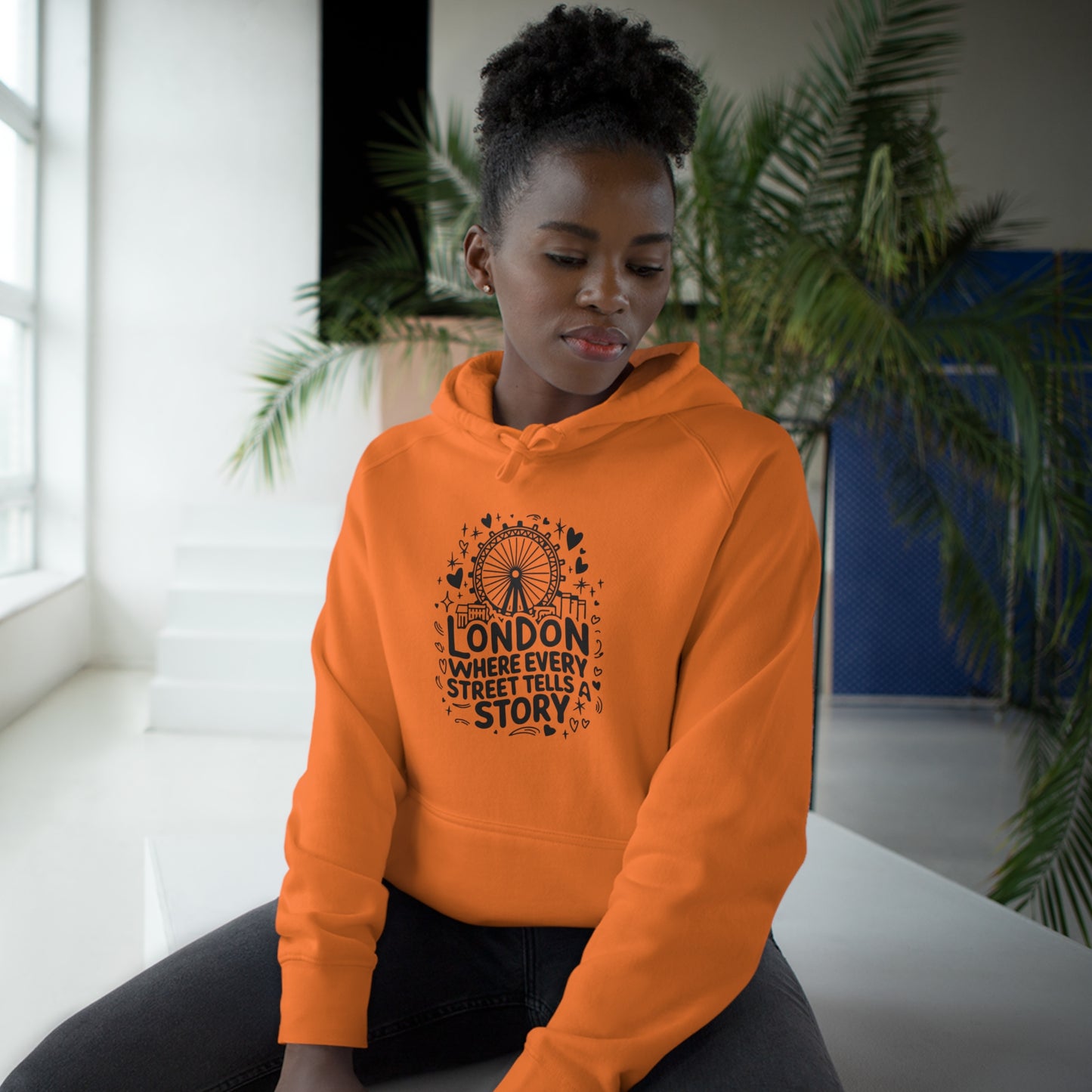 Versatile Unisex Hoodie - London's Story Telling Streets