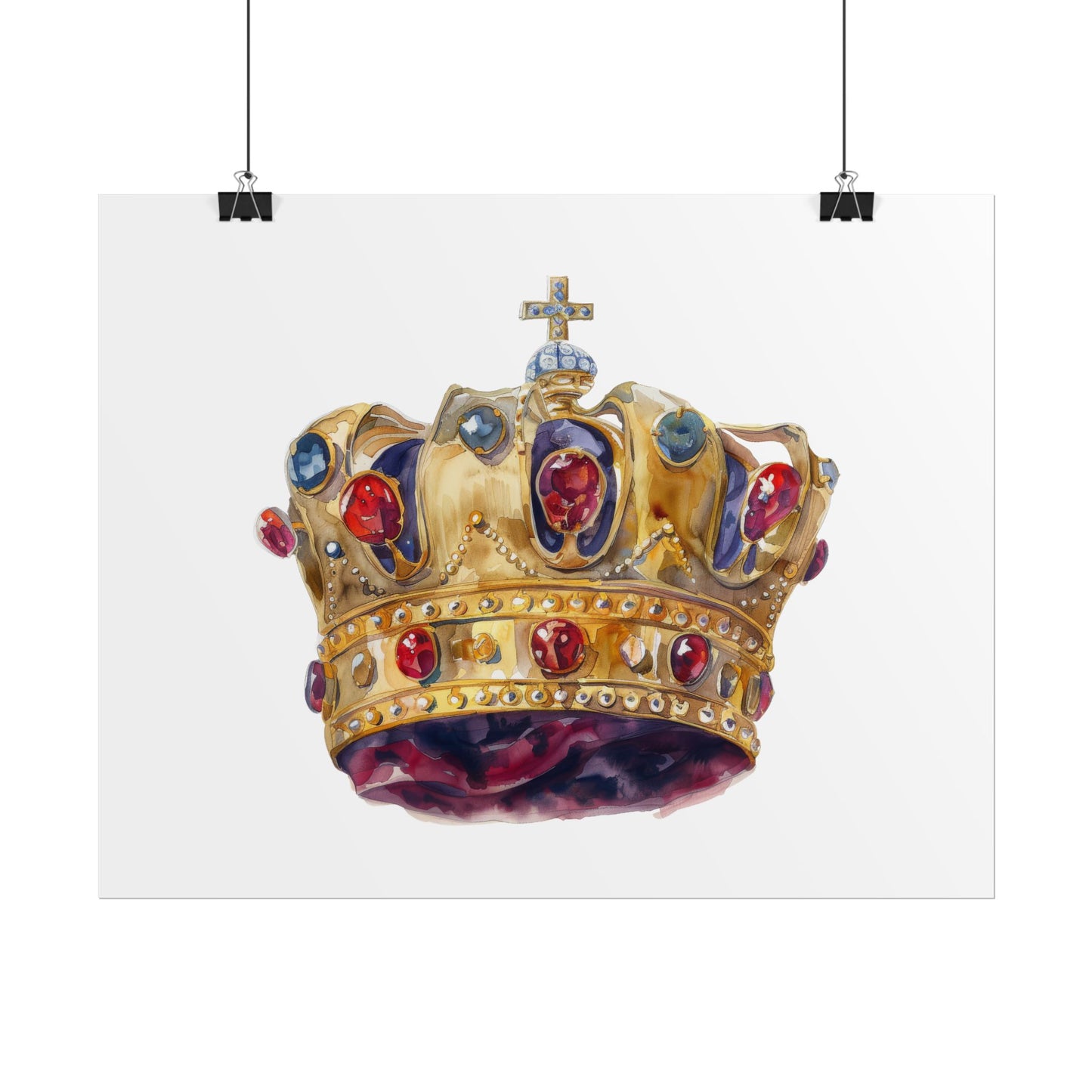 Crown Rolled Posters