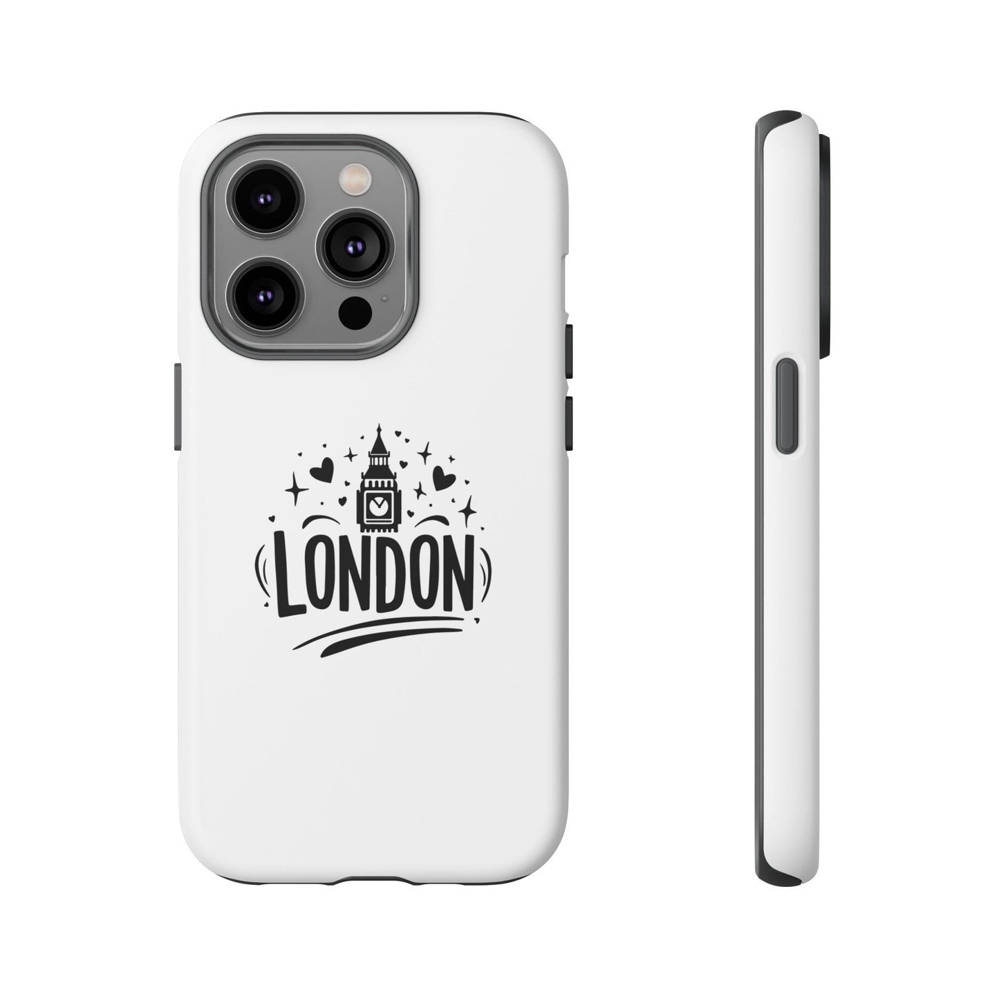 Stylish Phone Case for London Lovers, London Gift, Travel Accessory, Unique Smartphone Case, Cityscape Phone Cover