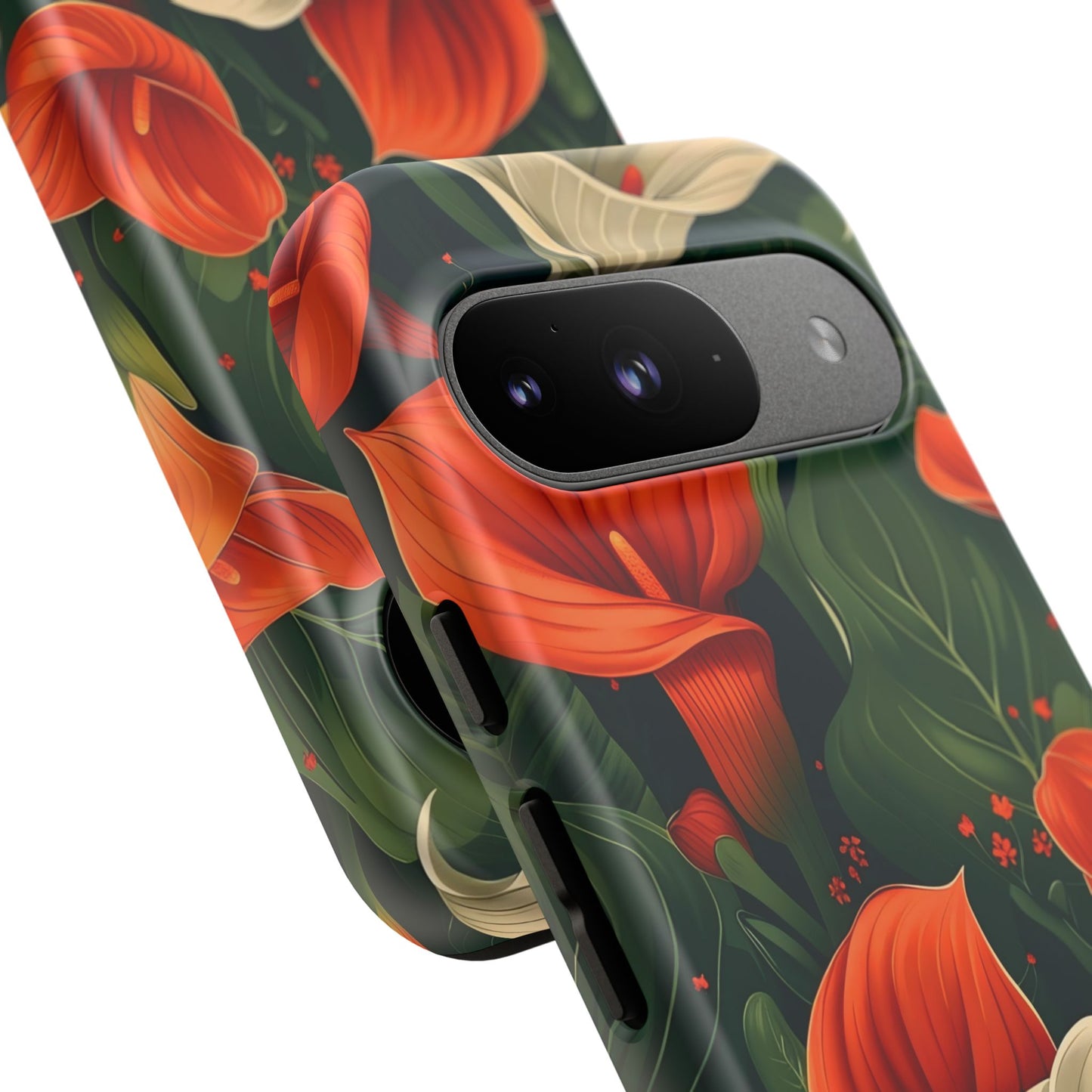 Floral Phone Case, Tough Cases for Stylish Protection, Gift for Her, Nature Lovers, Phone Accessories, Trendy Tech