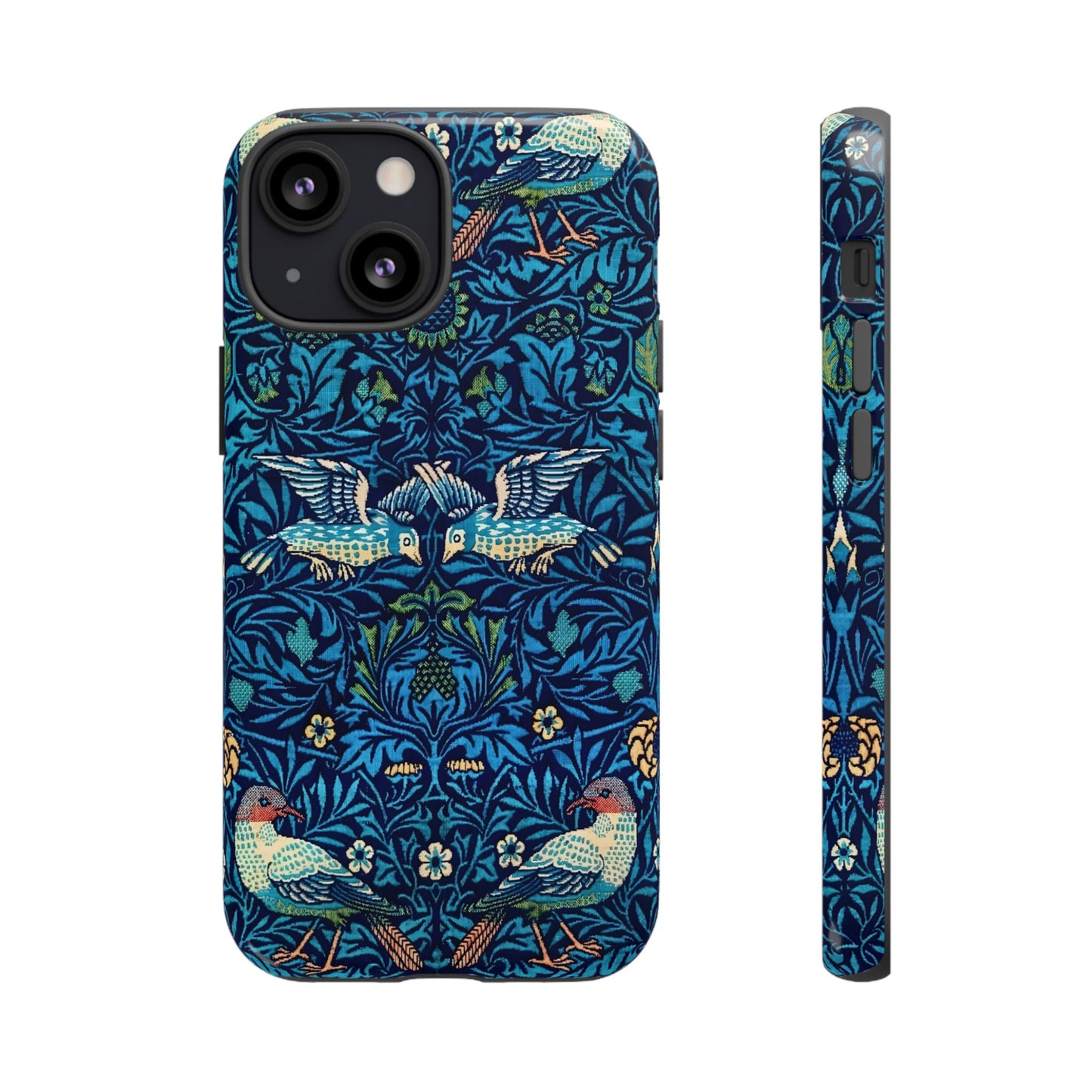 Elegant Bird Pattern Phone Case | Nature Lover Gift, Stylish Mobile Cover, Floral Design, Eco-Friendly, Unique Cell Phone Protector