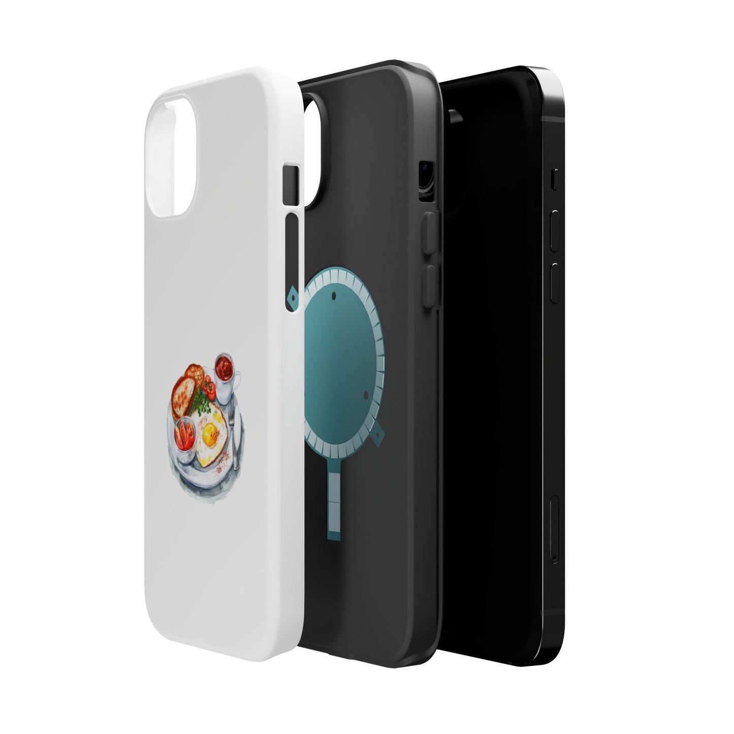 Breakfast Delight Magnetic Phone Case - Fun, Custom Phone Protection for Food Lovers, Gifts for Her, Unique Kitchen Decor, Cute Cell Cover