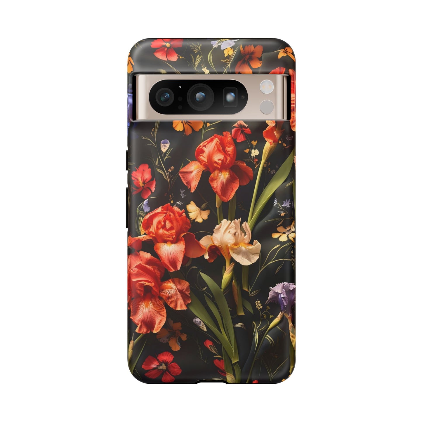 Floral Tough Case for Phone, Durable Protective Phone Cover, Gift for Flower Lovers, Phone Accessories, Spring Vibes