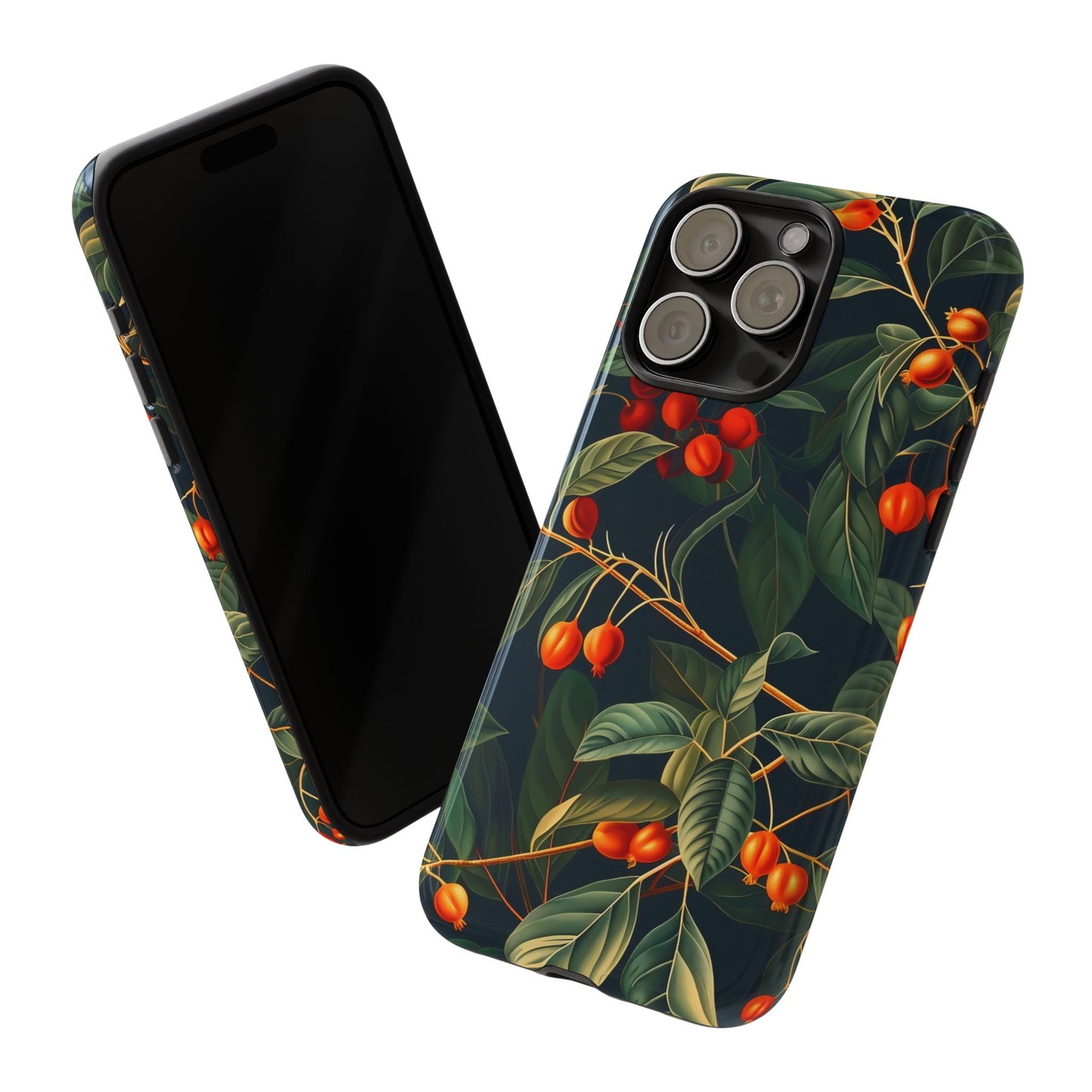 Tough Cases, Floral Phone Case, Nature-Inspired Tech, Unique Gift, Phone Accessory, Botanical Design, Fall Vibes
