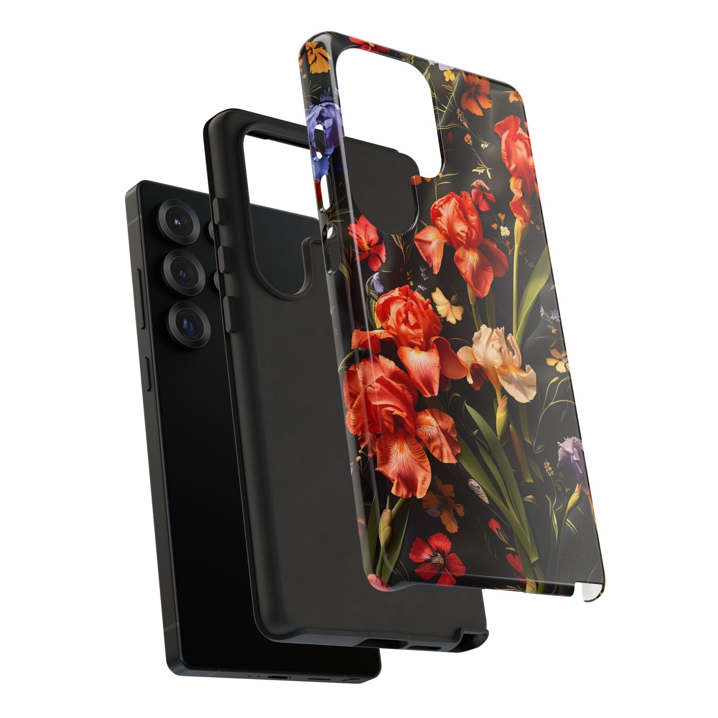 Floral Tough Case for Phone, Durable Protective Phone Cover, Gift for Flower Lovers, Phone Accessories, Spring Vibes
