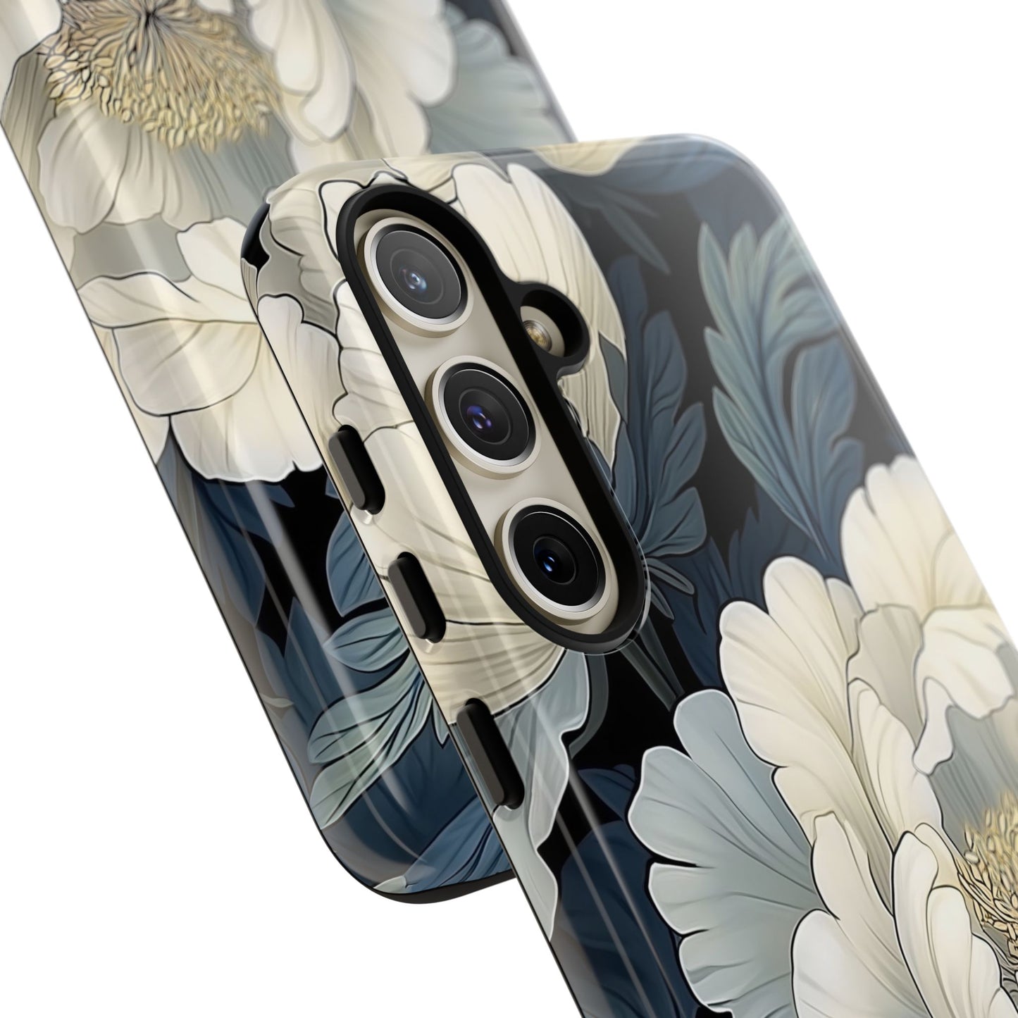 Floral Phone Case - Elegant Tough Cases for Nature Lovers, Stylish Protective Cover for Gifts, Birthdays, Mom's Day, Floral Design