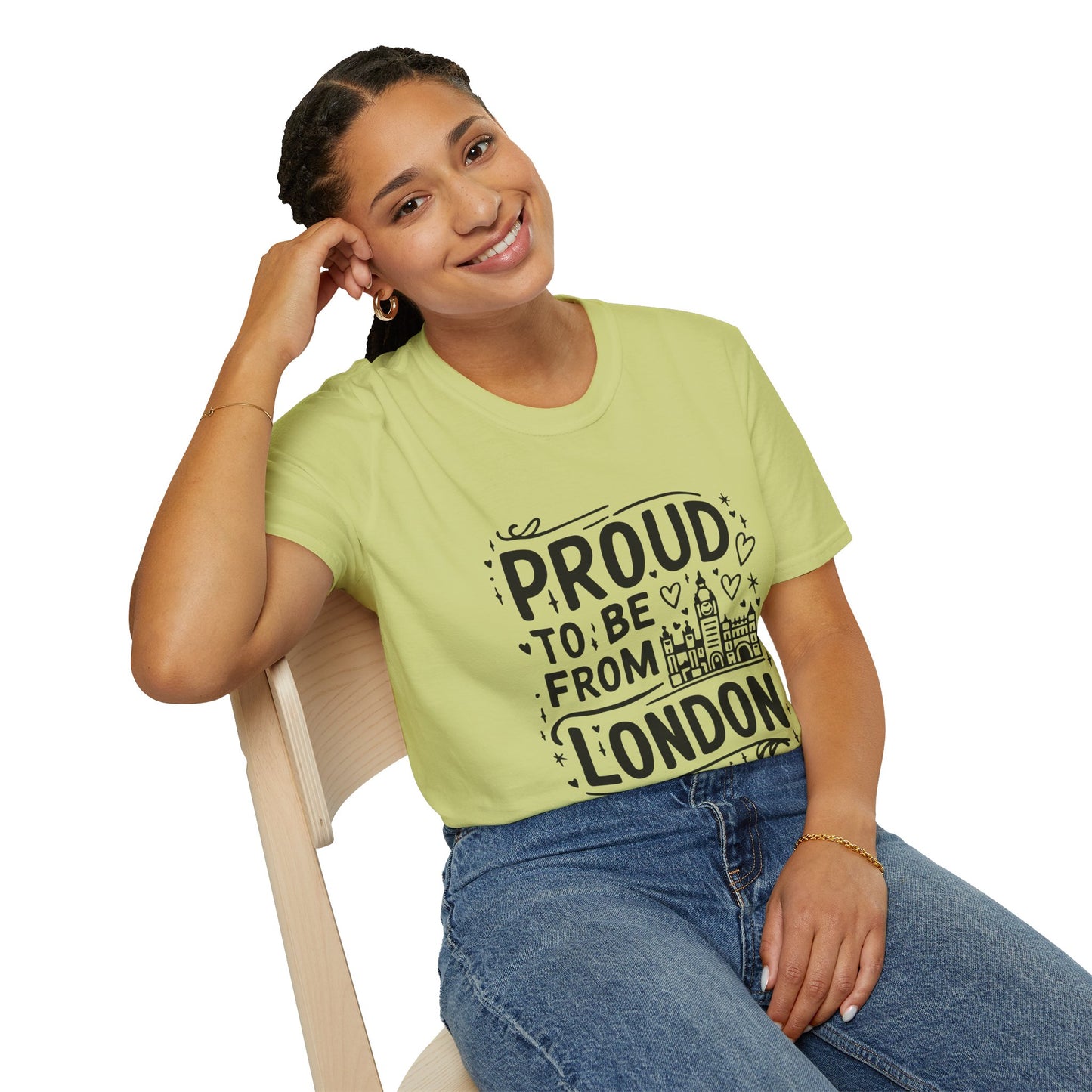 Unisex Softstyle T-Shirt - Proud to be from London