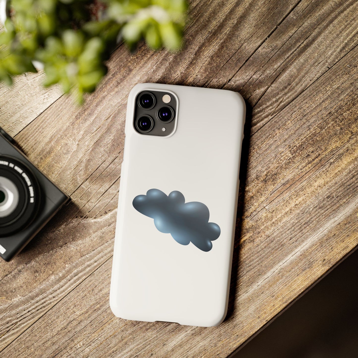 Soft Cloud Slim Phone Cases | Aesthetic Phone Cover, Cute Gift for Teens, Minimalist Design, Trendy Phone Accessories, Cloud Lover