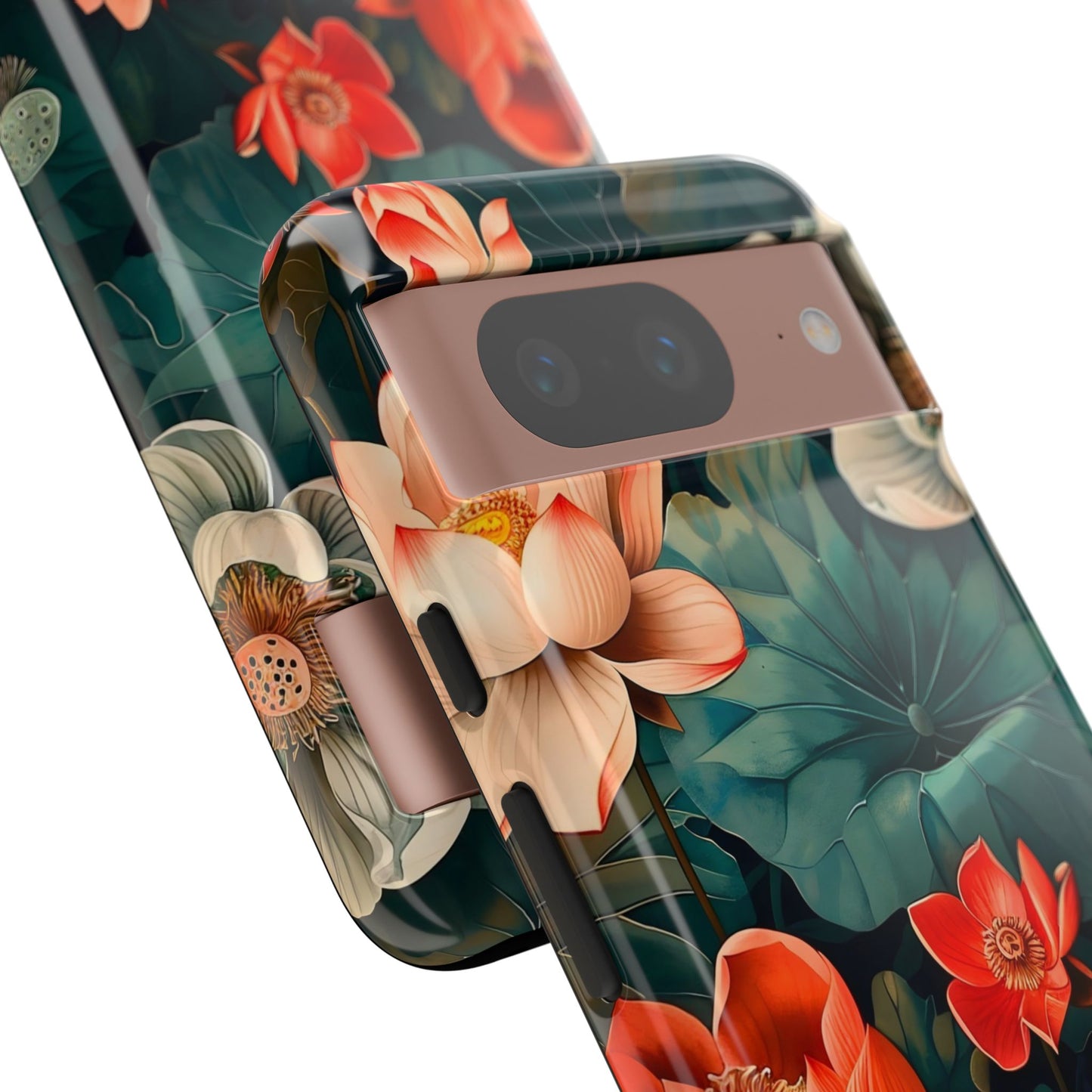 Flower Phone Case, Floral Phone Cover, Tough Case for Floral Lovers, Gift for Her, Stylish Tech Accessories
