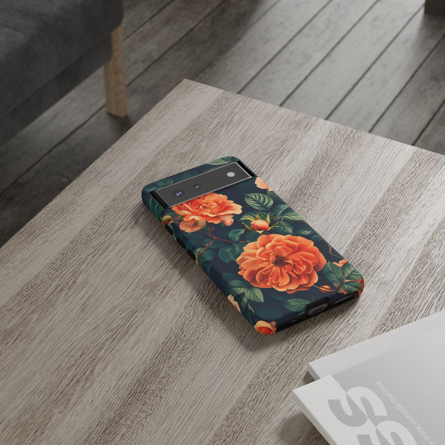 Floral Phone Case, Tough Cases for Nature Lovers, Botanical Design, Phone Protection, Gift for Her, Trending Floral Accessories