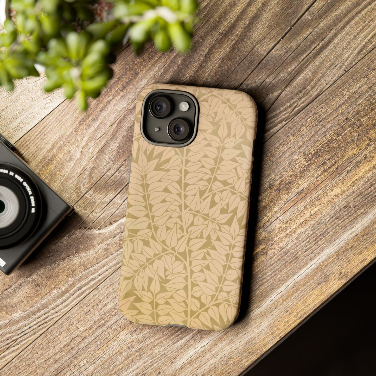 Nature-Inspired Phone Case, Botanical Phone Cover, Eco-Friendly Case, Stylish Protective Cover, Floral iPhone Case