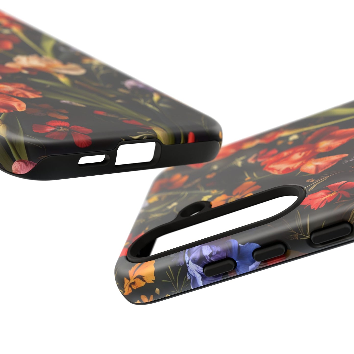 Floral Tough Case for Phone, Durable Protective Phone Cover, Gift for Flower Lovers, Phone Accessories, Spring Vibes