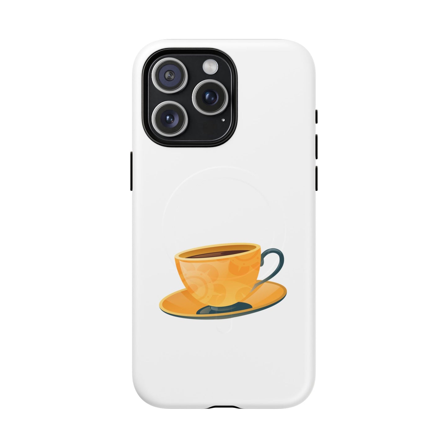 Coffee Lover's Tough Magnetic Case | Durable Phone Cover, Gift for Him, Her, Stylish Accessory