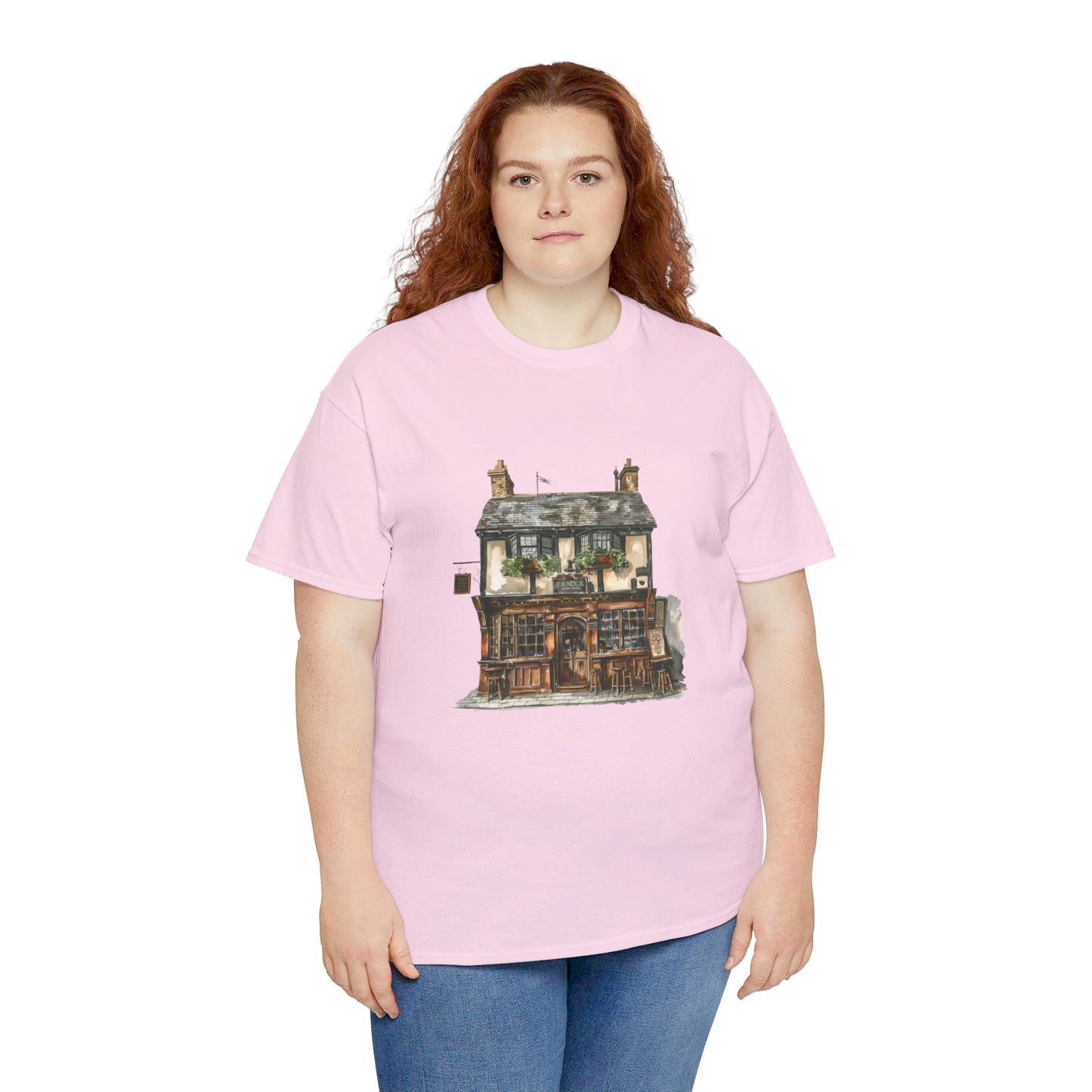 Vintage British House - Classy Unisex Heavy Cotton T-Shirt