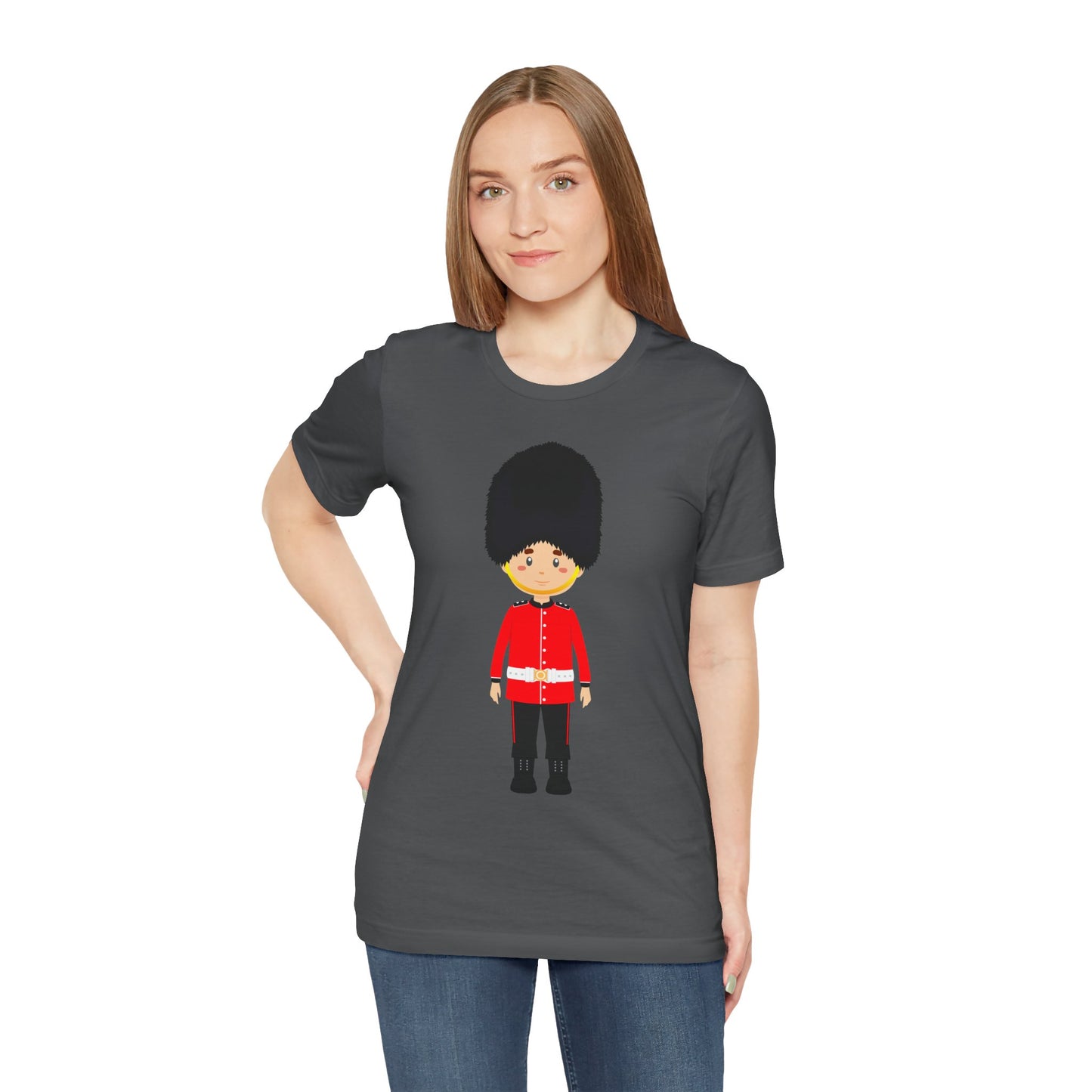Unisex Jersey Short Sleeve Tee - Cornish Courage - Red Jackets of Bodmin