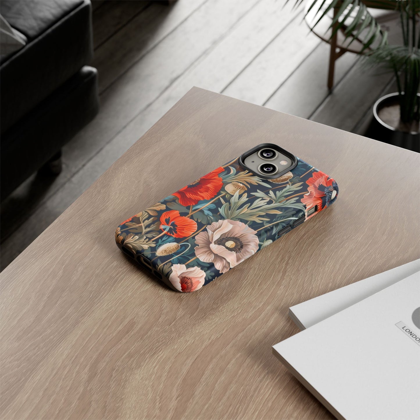Floral Phone Case - Tough Cases, Flower Design, Chic Tech Accessories, Stylish Gifts, Unique Phone Protectors