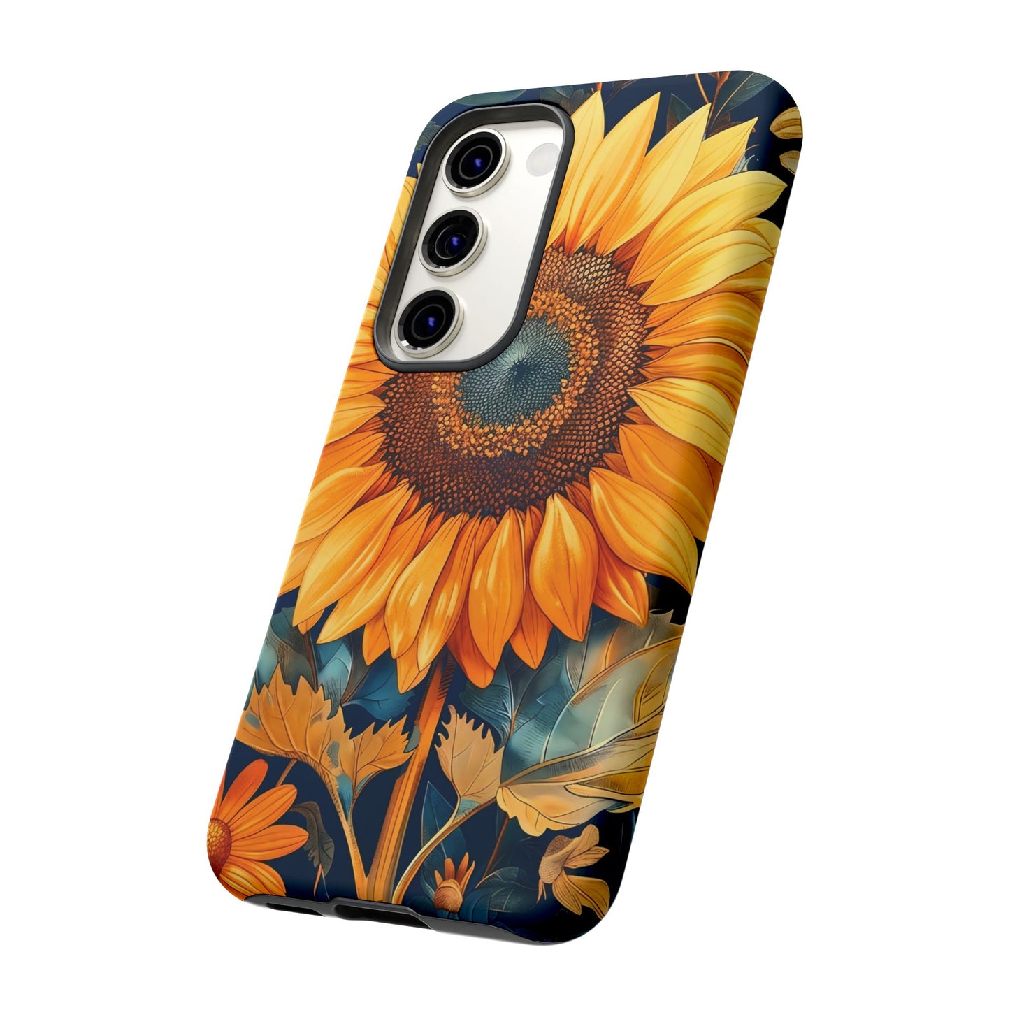 Sunflower Phone Case - Floral Design for Nature Lovers, Cute Spring Accessory, Gift for Her, Eco-Friendly Cover