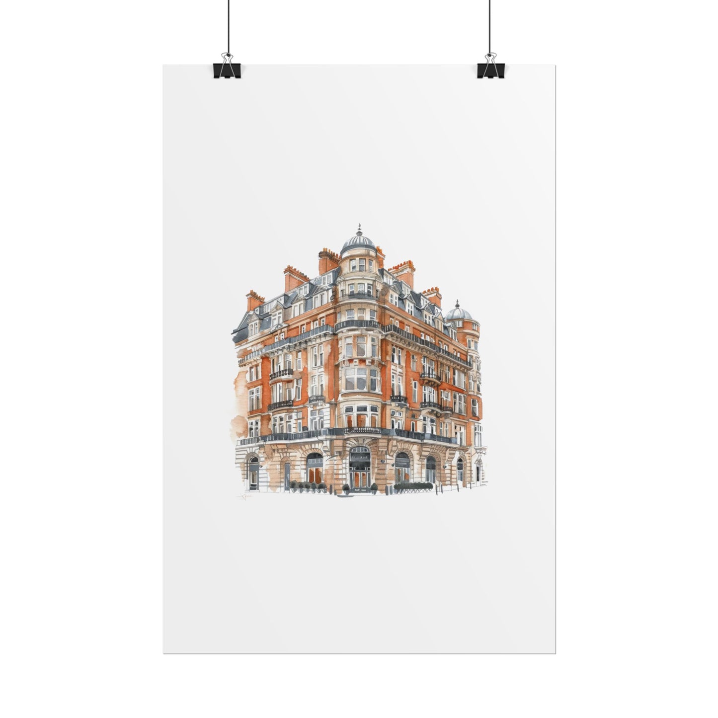 Elegant Architectural Rolled Posters, Art Prints for Home Decor, Gift for Housewarming, Wall Art for Living Room, Unique Art Decor