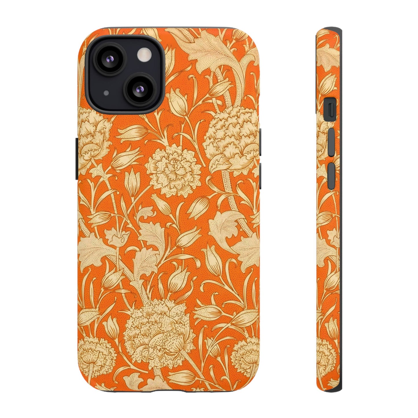 Floral Phone Case, Vibrant Tough Cases for Garden Lovers, Stylish Protection, Gift for Birthdays, Spring Decor, Unique Design