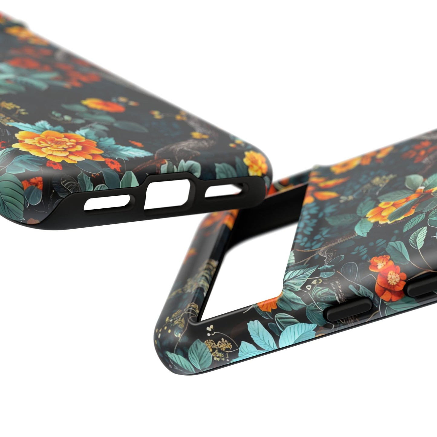 Floral Phone Case | Tough Cases, Protective Cover, Gift for Her, Autumn Vibes, Floral Phone Accessory, Unique Design