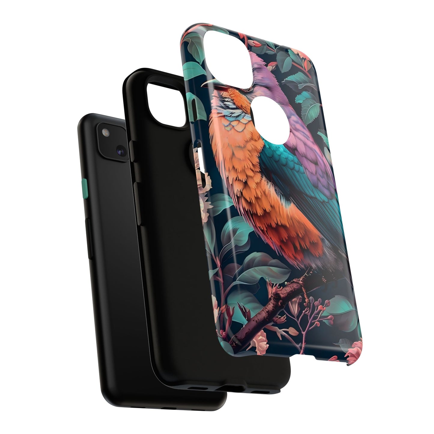 Tough Cases | Colorful Bird Phone Case, Vibrant Animal Design, Unique Gift for Nature Lovers, Perfect for Holidays & Birthdays