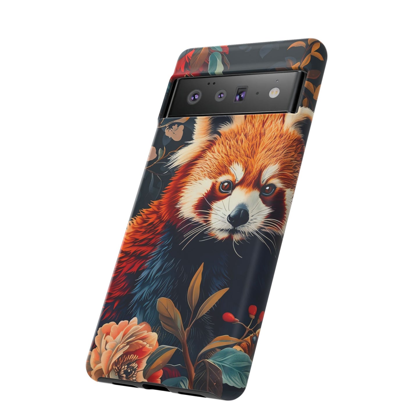 Cute Red Panda Phone Case, Wildlife Lover Gift, Tough Cases for iPhone, Nature-Themed Phone Cover, Animal Art Shell, Cute Tech Accessories