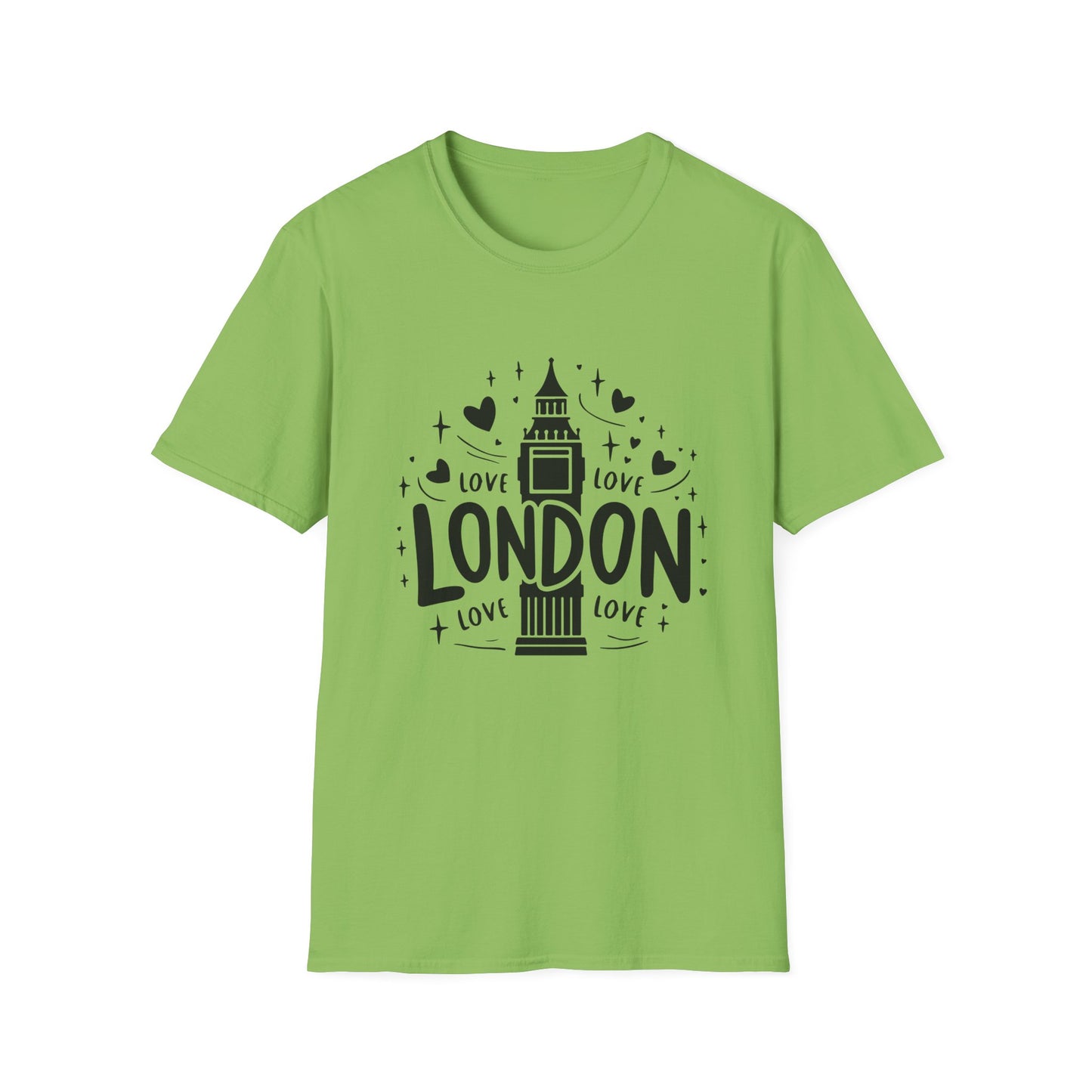 Love London Durable Unisex Softstyle T-Shirt