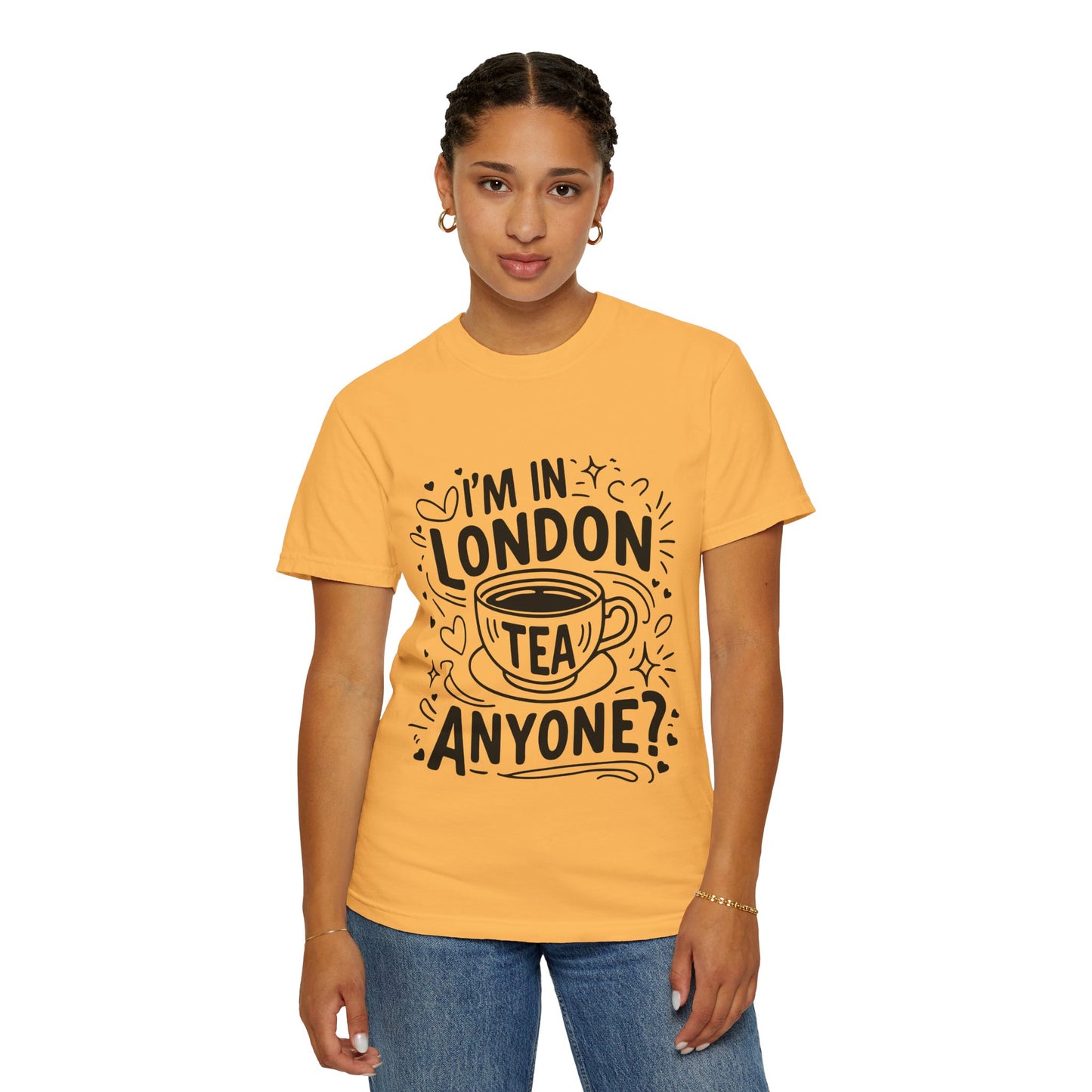 Unisex Garment-Dyed T-shirt - London's Nostalgic Tea