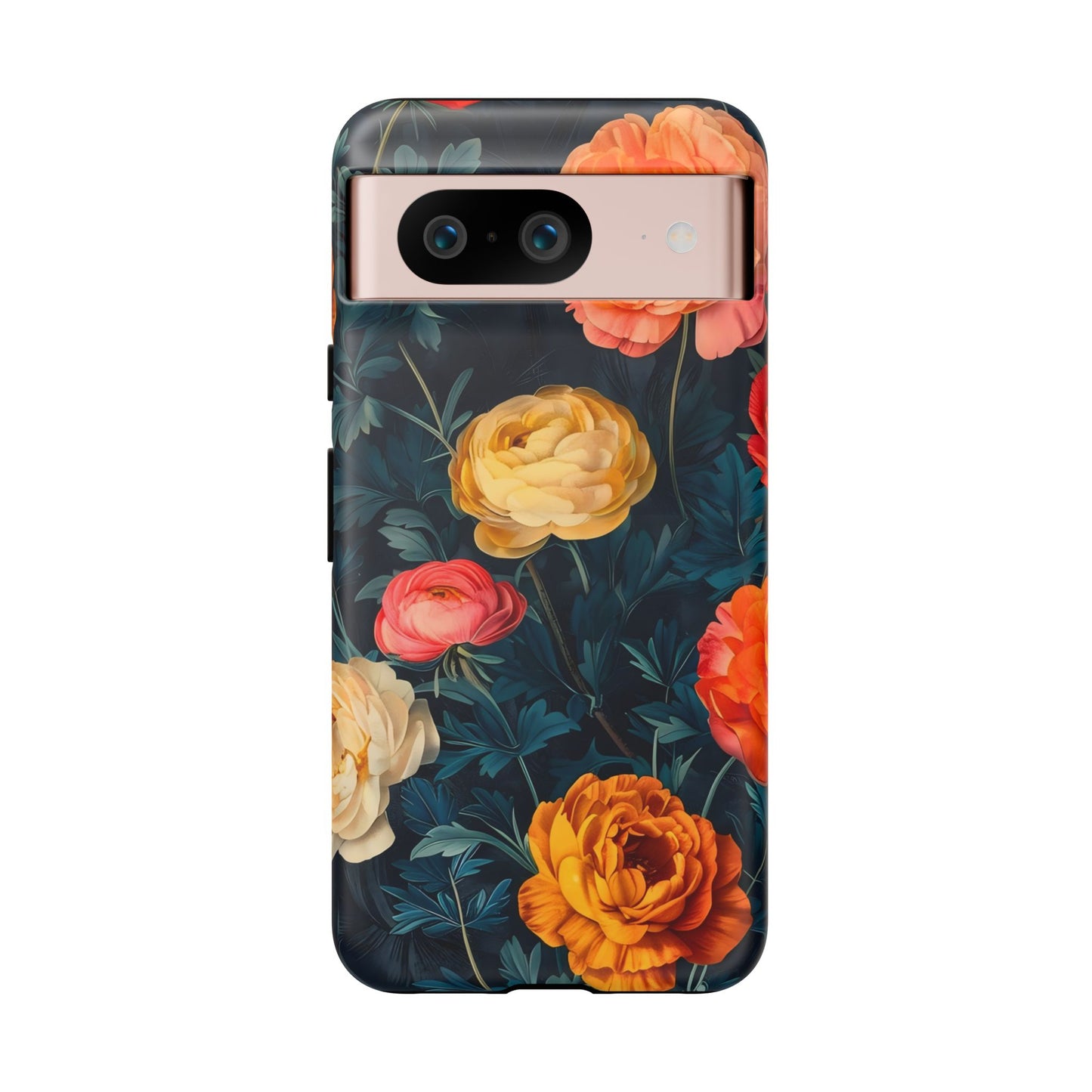 Floral Phone Case - Tough Cases, Stylish Protection, Gift for Flower Lovers, Customizable Cover, Floral Design Mobile Accessory