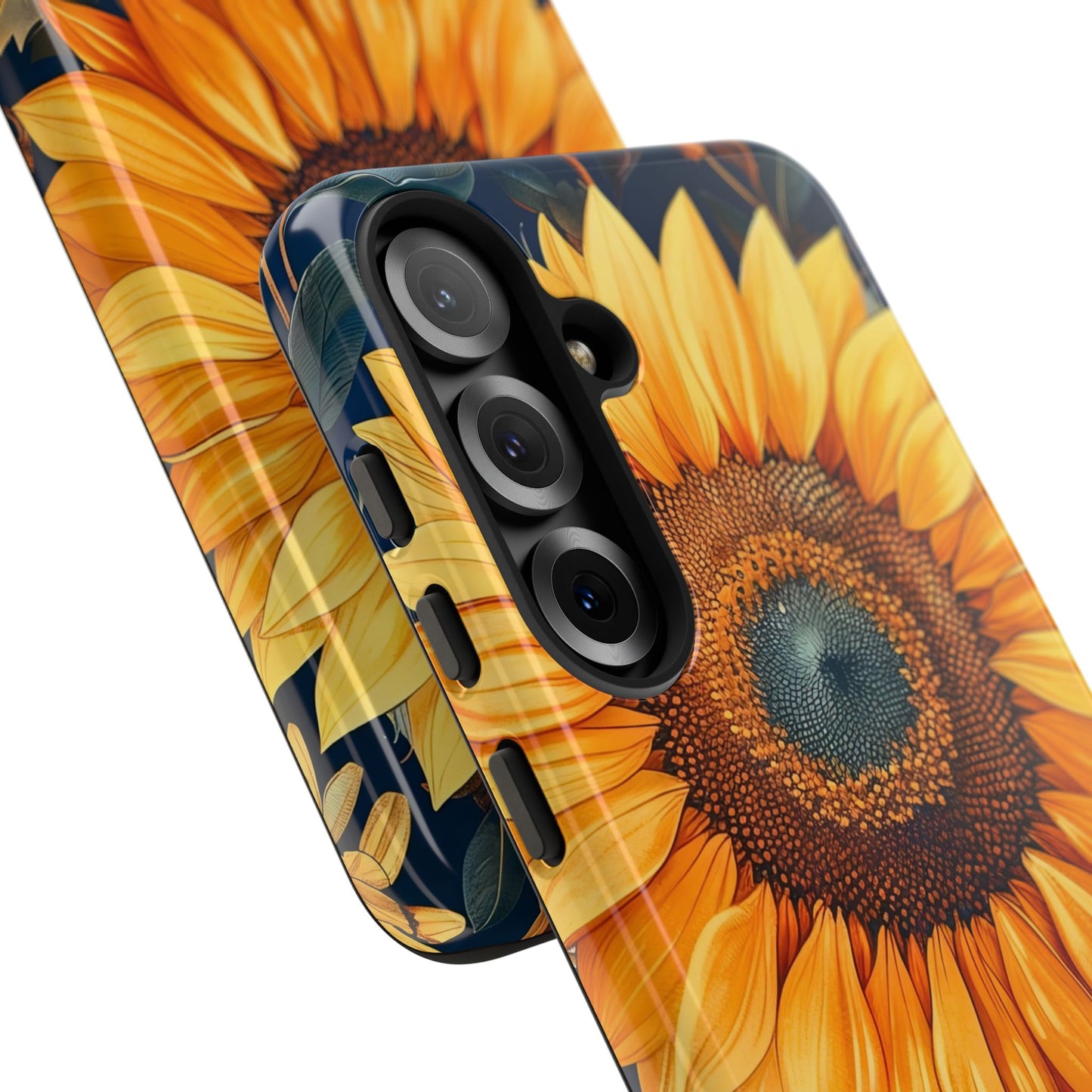 Sunflower Phone Case - Floral Design for Nature Lovers, Cute Spring Accessory, Gift for Her, Eco-Friendly Cover