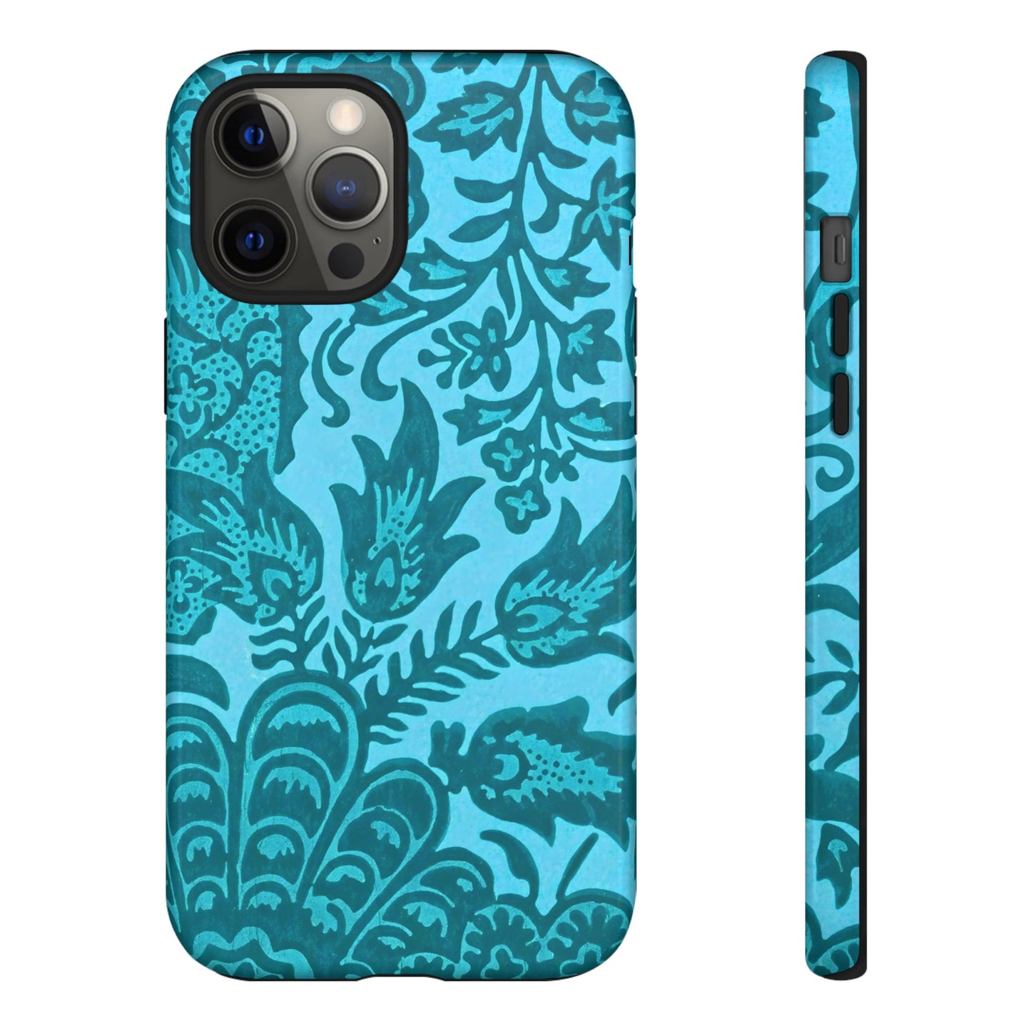 Bohemian Phone Case, Tough Floral Phone Cover, Artistic Phone Protector, Gift for Her, Unique Tech Accessories