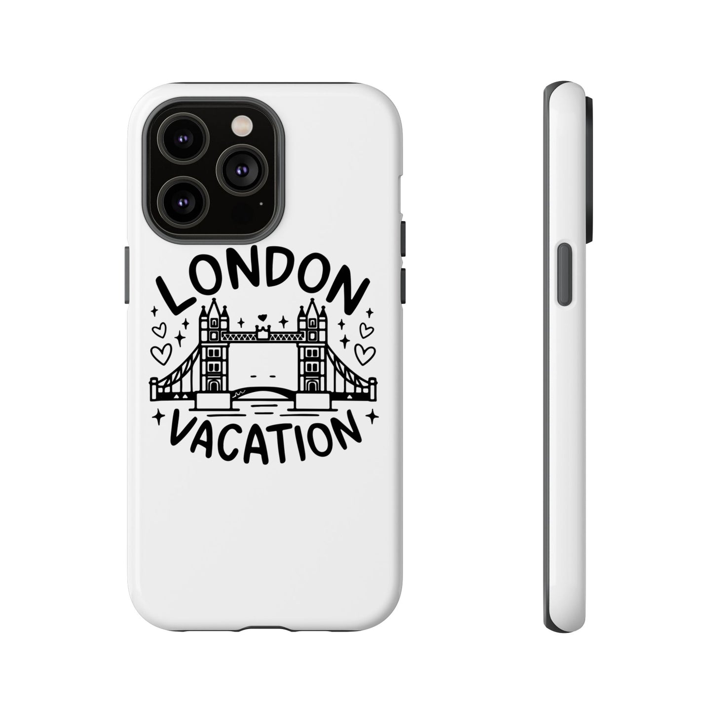 London Vacation Phone Case, Travel Accessories, Unique Gift, London Lover, Custom Phone Cover, Vacation Souvenir