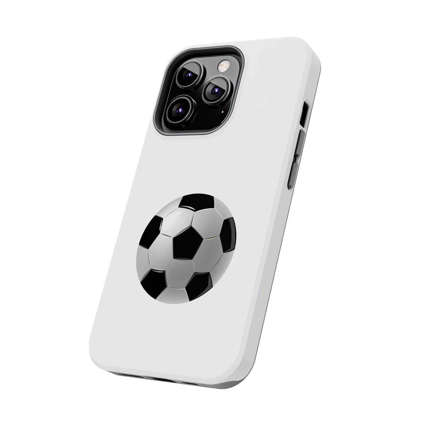 Soccer Ball Phone Case - Durable Tough Protector, Sports Lover Gift, Football Case, Custom Phone Cover, Gift for Him/Her