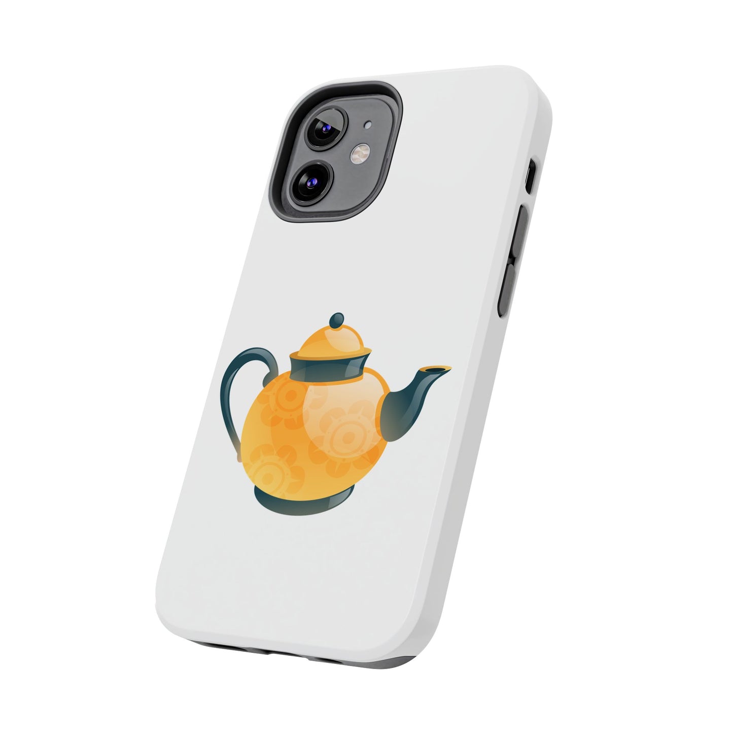 Colorful Teapot Phone Case, Quirky Cell Phone Cover, Unique Gift for Tea Lovers, Stylish Protection, Fun Phone Accessories