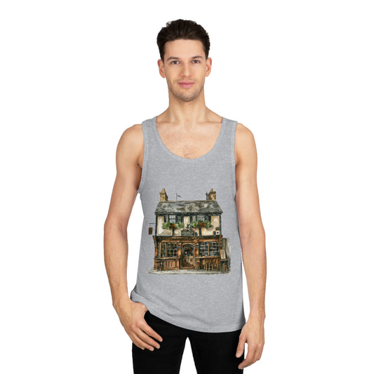 Unisex Softstyle™ Tank Top - Elegant British Country Home