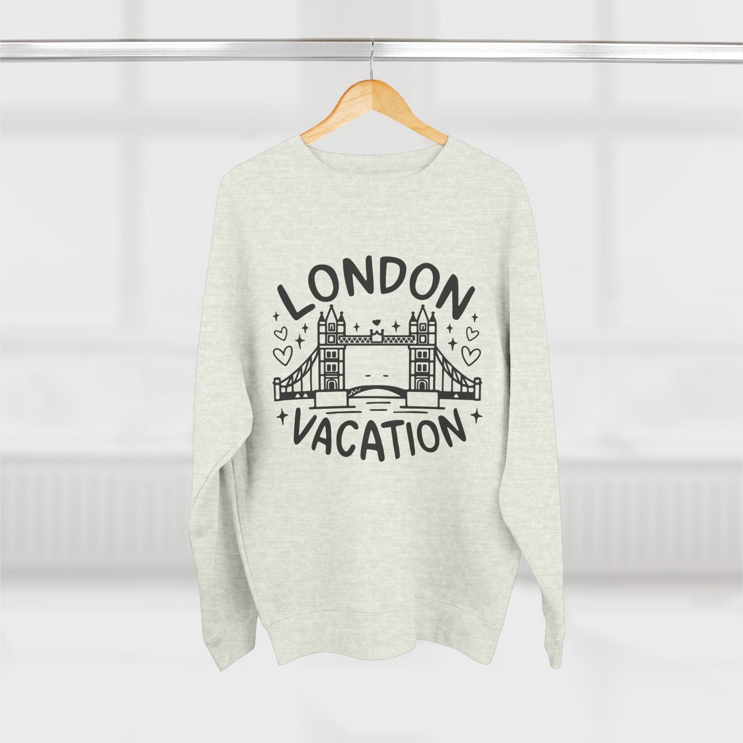 Unisex Crewneck Sweatshirt - London's Relaxing Vacation
