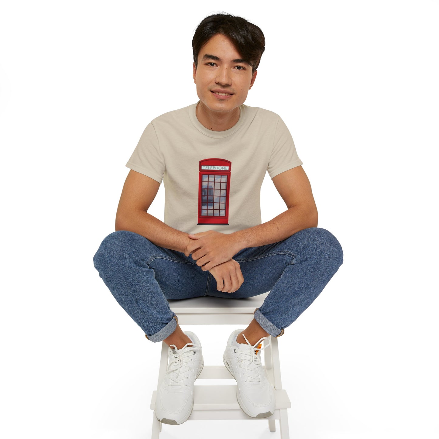 Unisex Ultra Cotton Tee - Classy British Public Telephone