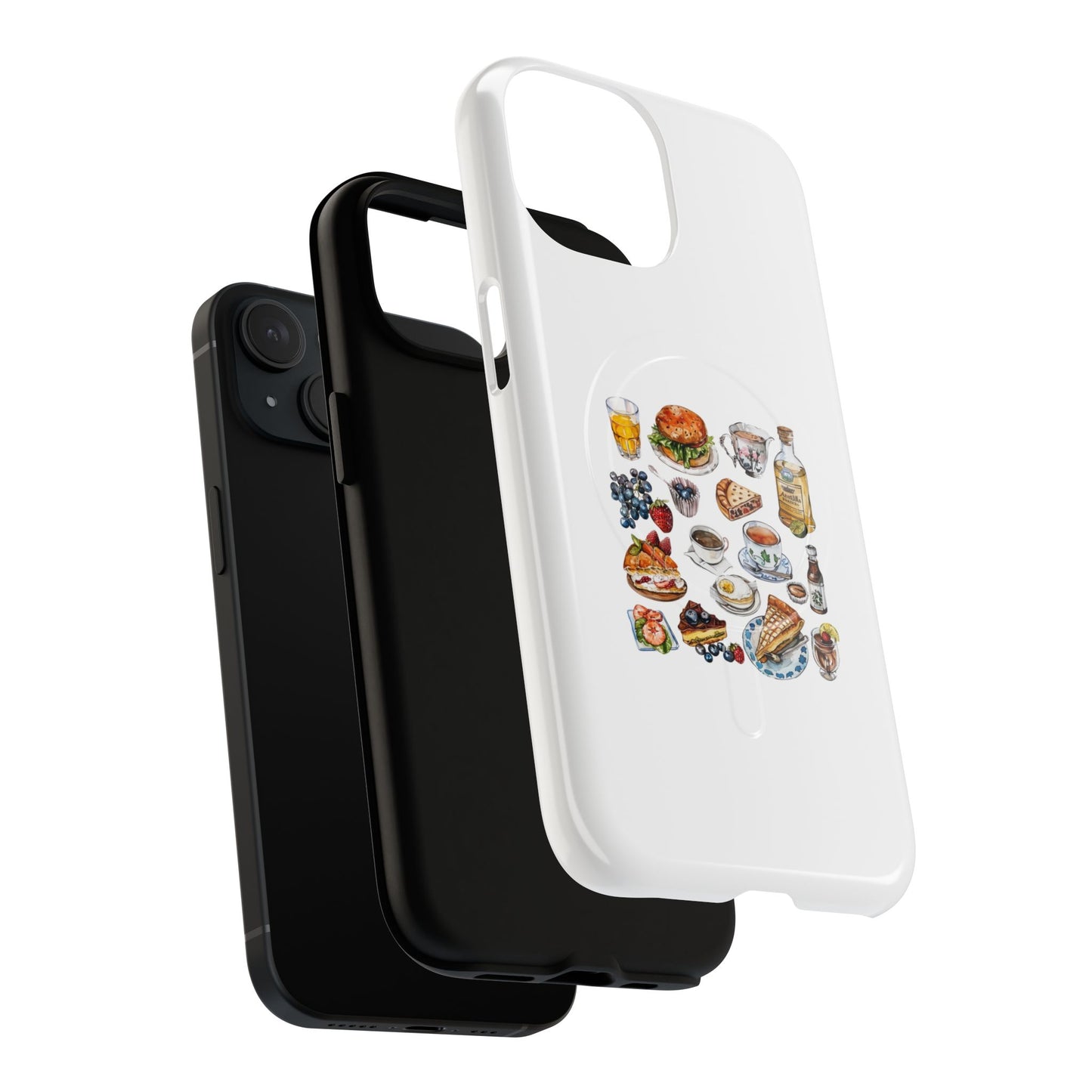 Foodie-Themed Phone Case, Cute Accessories for Food Lovers, Great Gift for Chefs, Cooking Enthusiasts, and Foodies