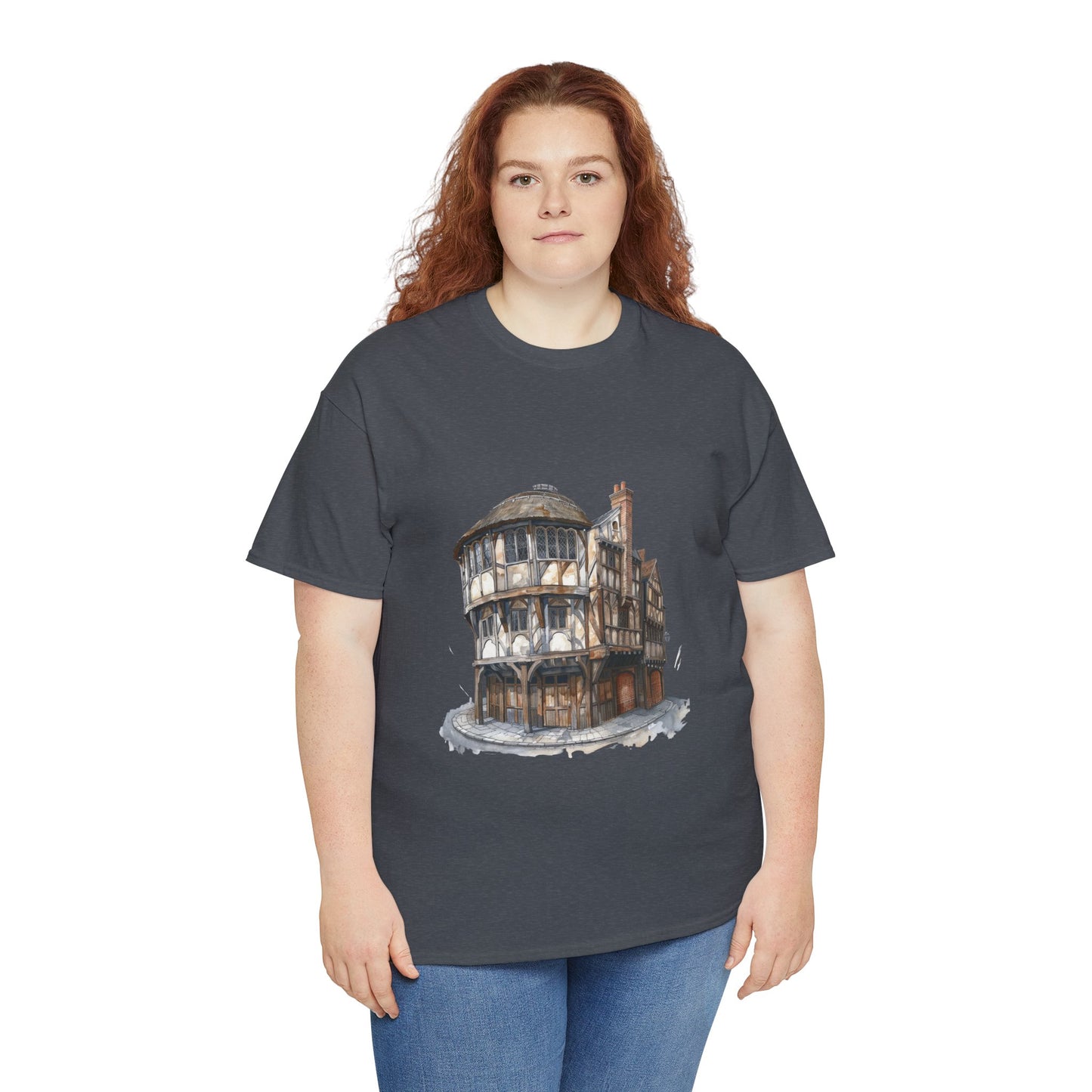 Unisex Heavy Cotton Tee - Pints and Stories - Life at a British Pub