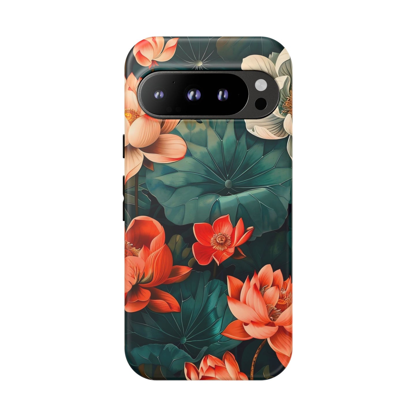 Flower Phone Case, Floral Phone Cover, Tough Case for Floral Lovers, Gift for Her, Stylish Tech Accessories