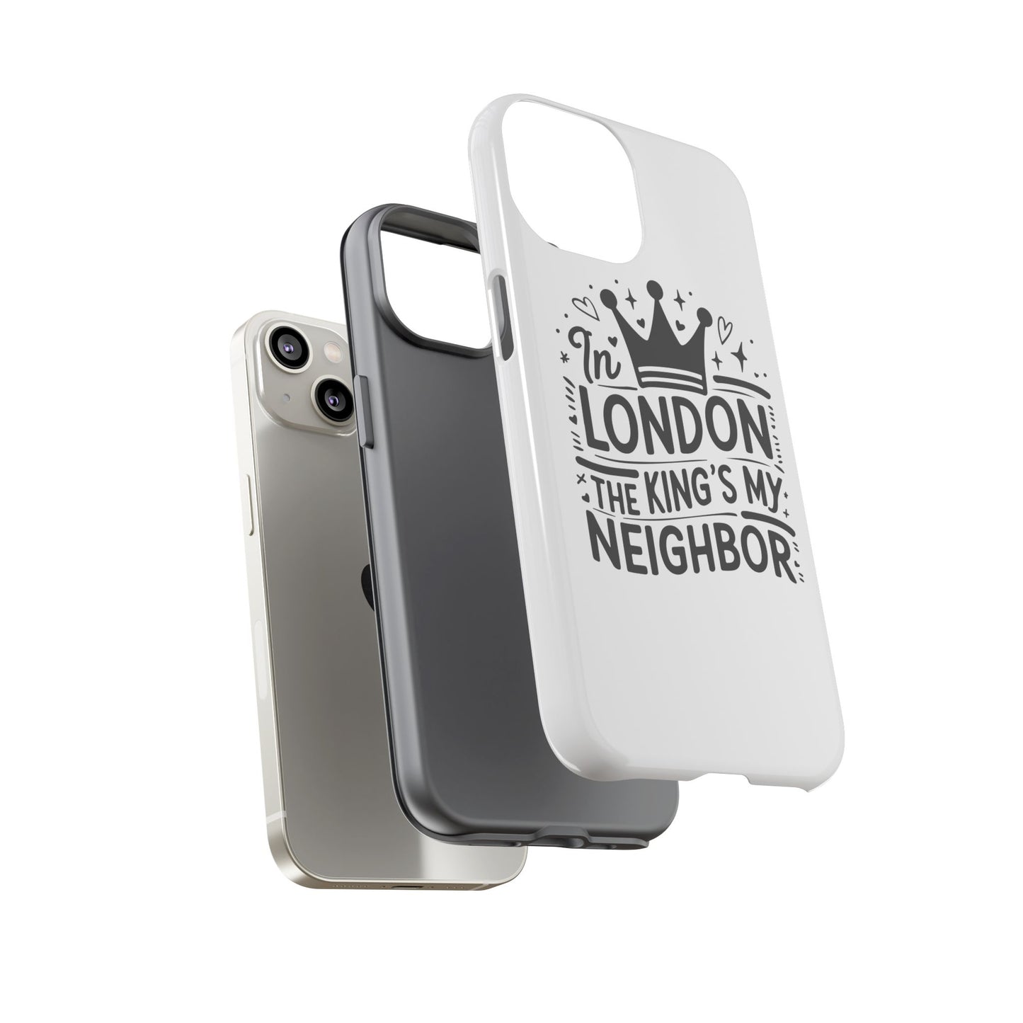 London's Neighbour Phone Case | Royalty Design for Travelers, Gifts for Friends, British Souvenir, Phone Accessory, Stylish Protection