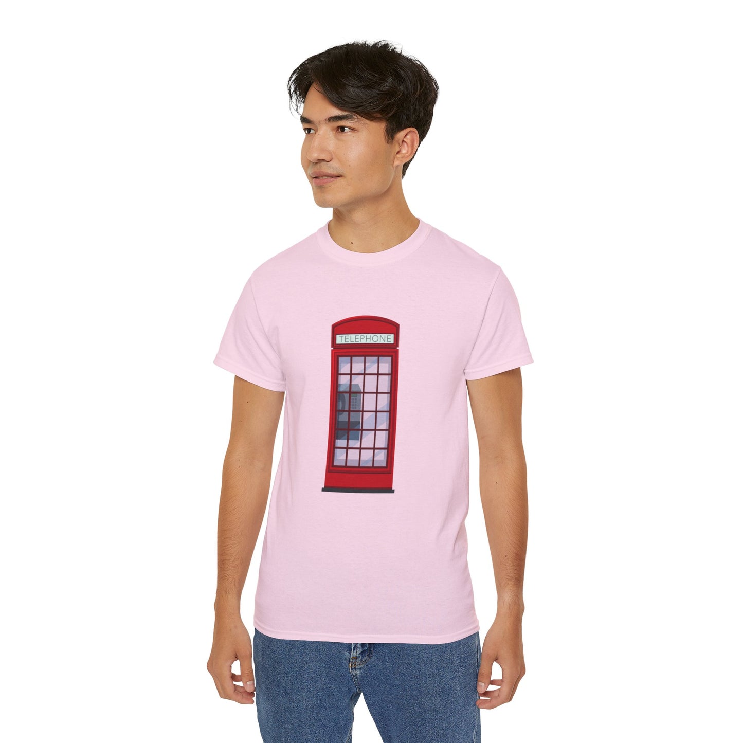 Unisex Ultra Cotton Tee - Classy British Public Telephone